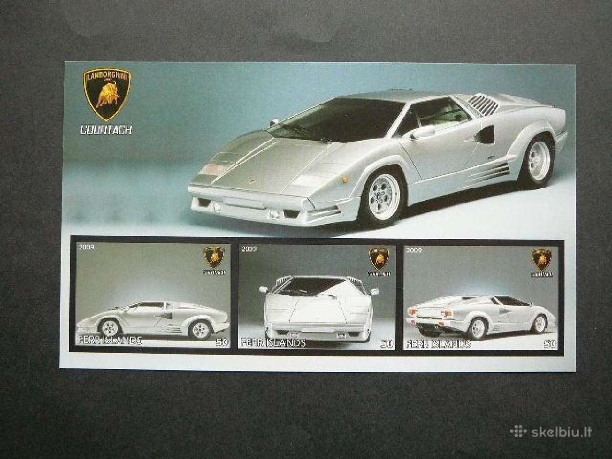 Automobiliai Lamborghini 2009 Mnh abg951