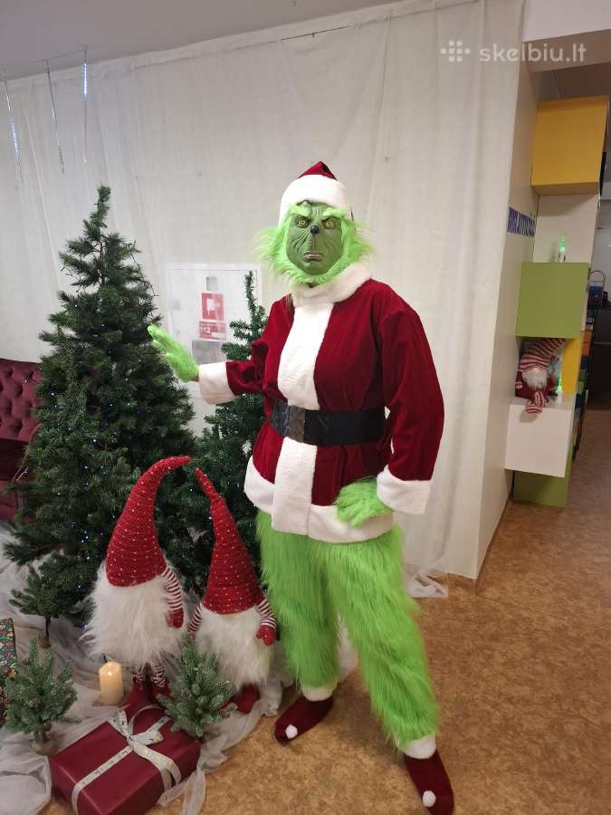 Grinčo kostiumas. Nuomojamas
