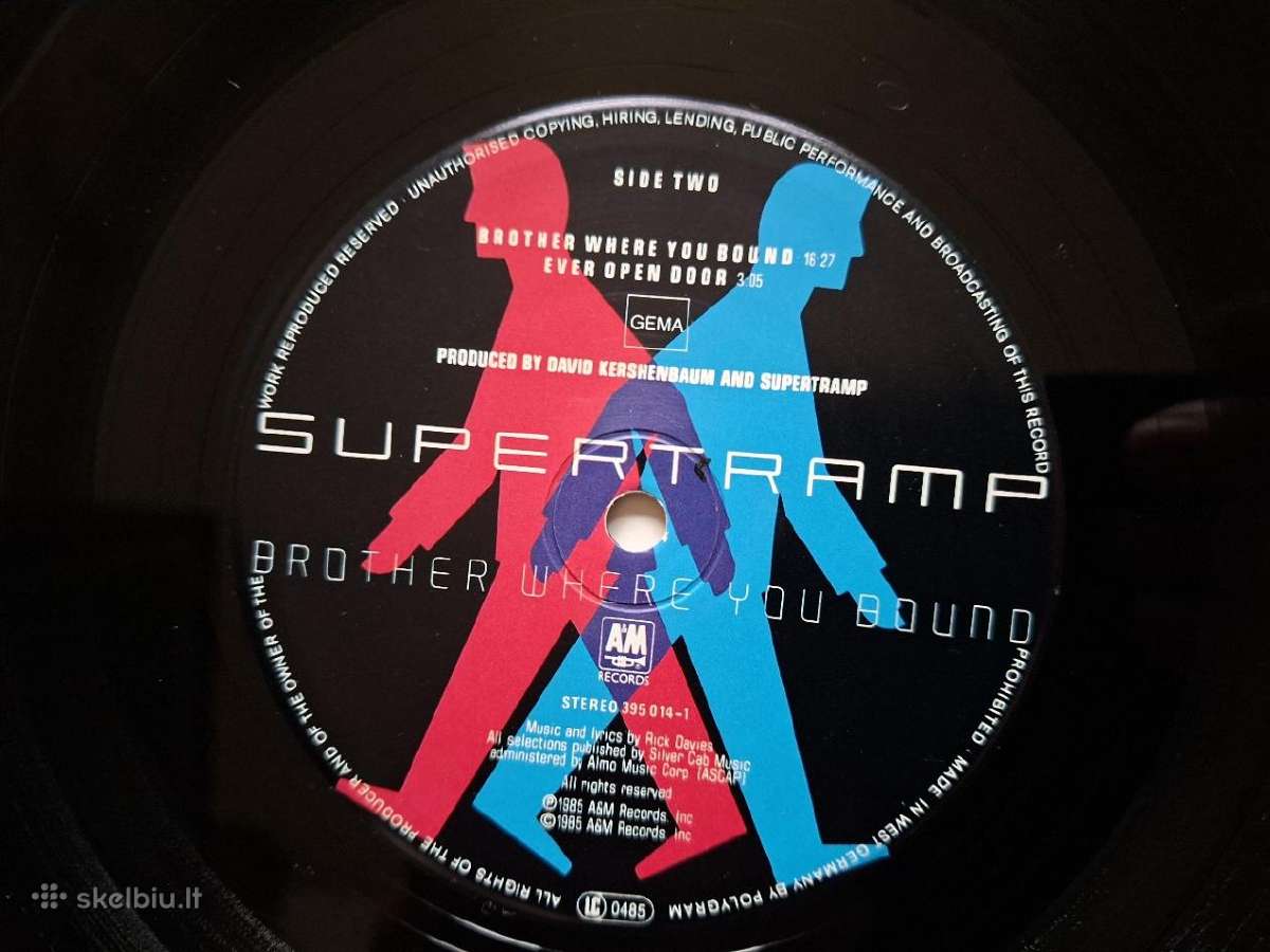 Supertramp 1985 “Brother Where You Bound - nuotraukos Nr. 5