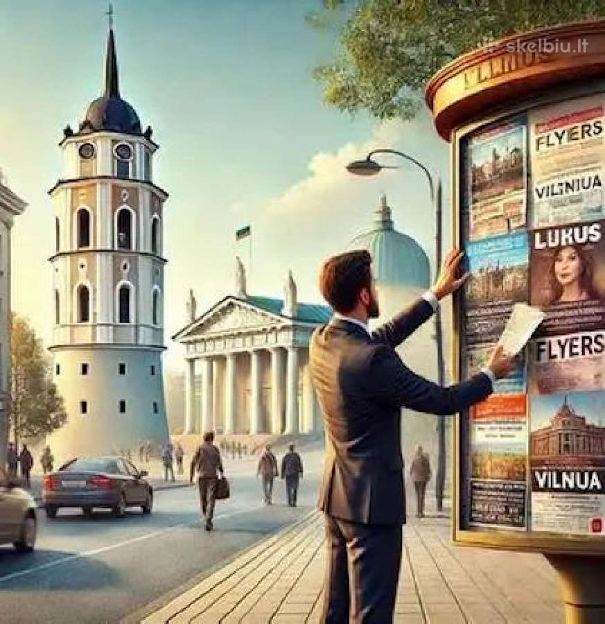 Skrajučių platinimas Vilniuje - nuotraukos Nr. 2
