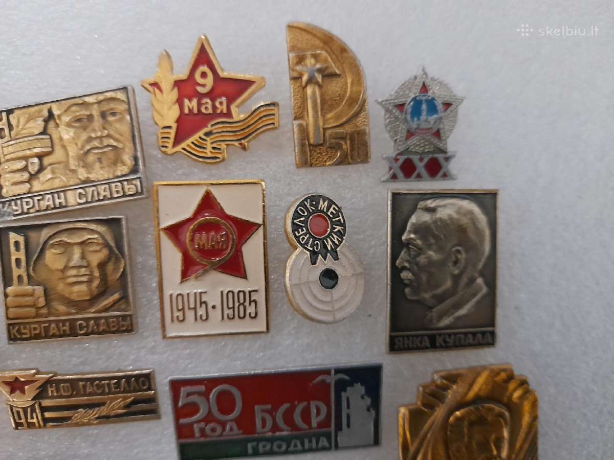 Ženkliukai 19vnt. uzvisus 10€ - nuotraukos Nr. 3
