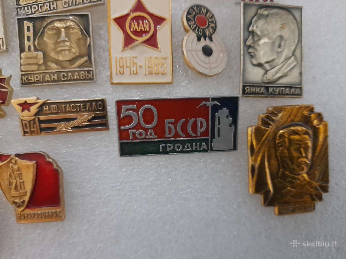 Ženkliukai 19vnt. uzvisus 10€ - nuotraukos Nr. 4