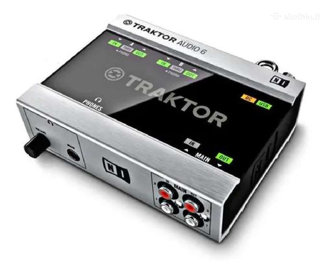 Native Instruments Traktor Scratch A6 + Vinyl
