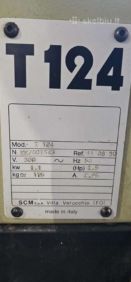 Tekinimo staklės su kopijavimo Minimax T124 - nuotraukos Nr. 4