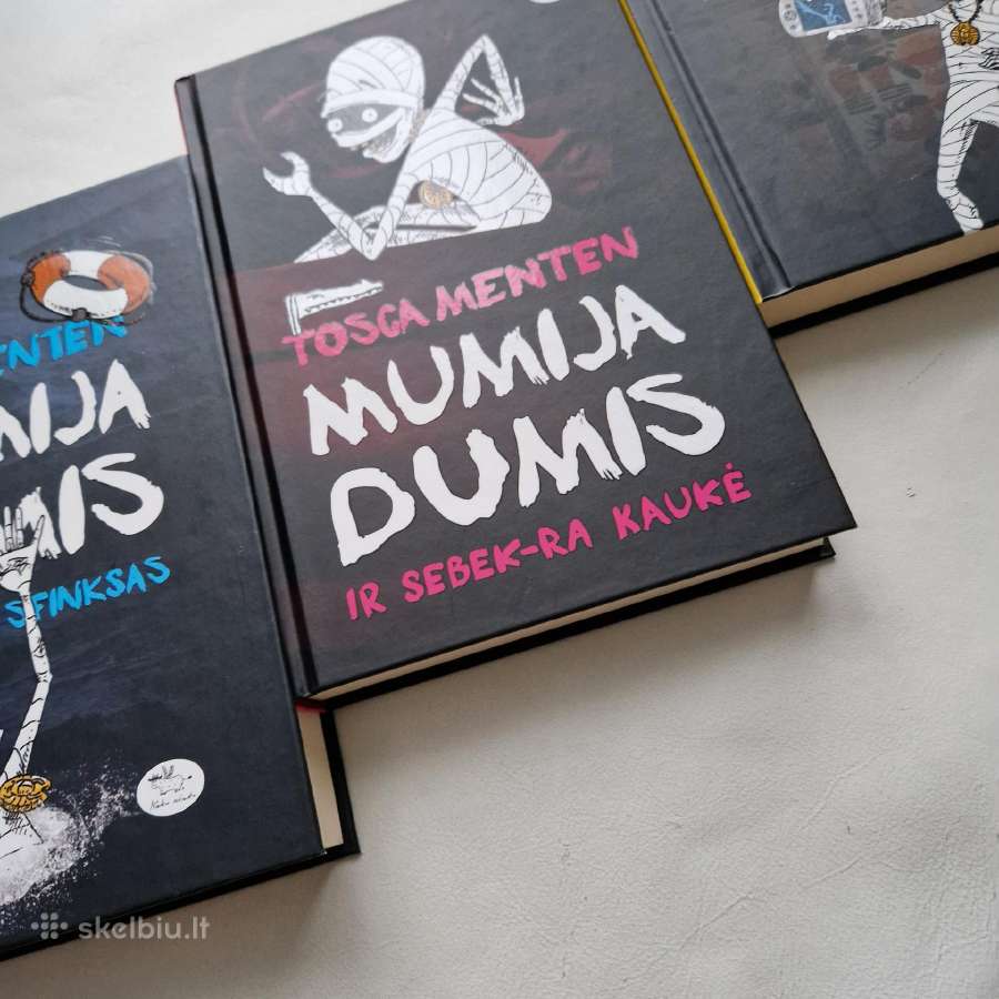 Mumija Dumis 1-3 dalys. Naujų knygų komplektas - nuotraukos Nr. 2