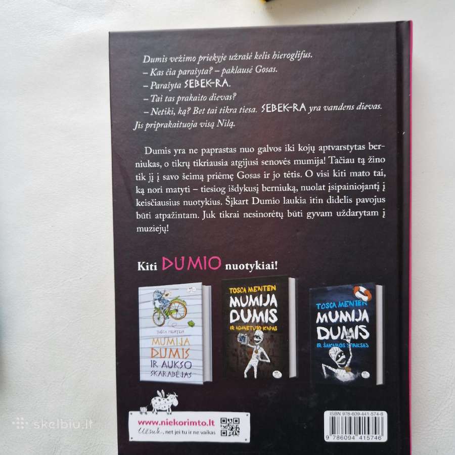 Mumija Dumis 1-3 dalys. Naujų knygų komplektas - nuotraukos Nr. 5