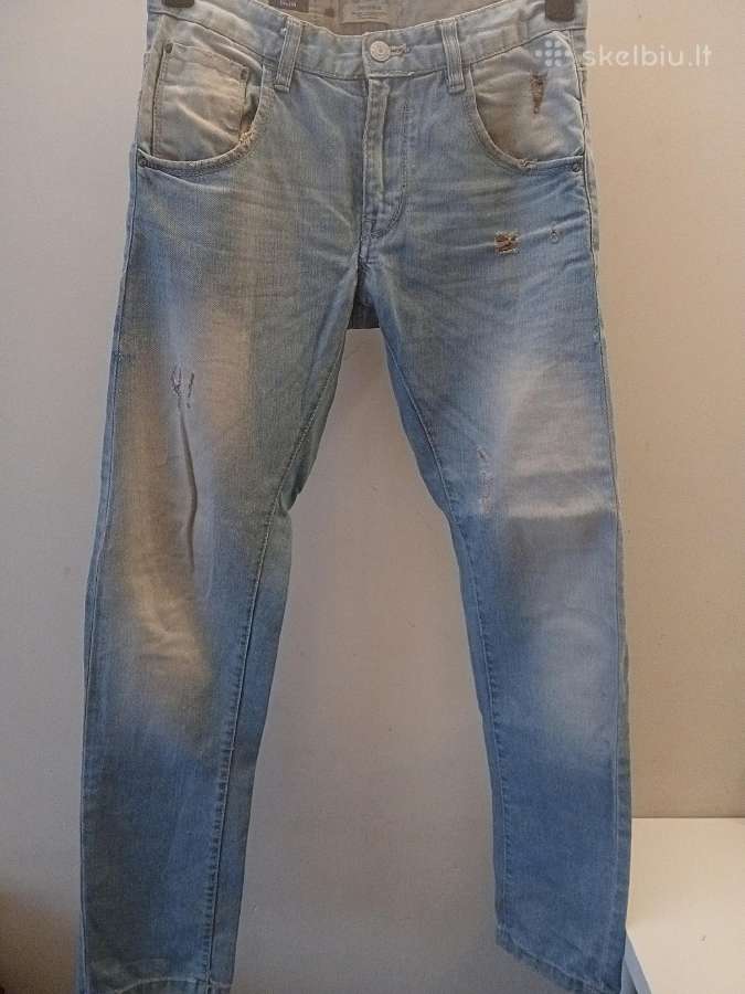 Bershka „Denim Collection“ Slim vyriški džinsai