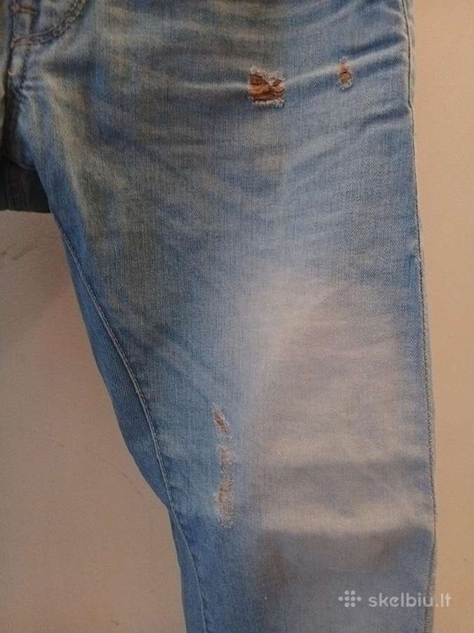 Bershka „Denim Collection“ Slim vyriški džinsai - nuotraukos Nr. 5