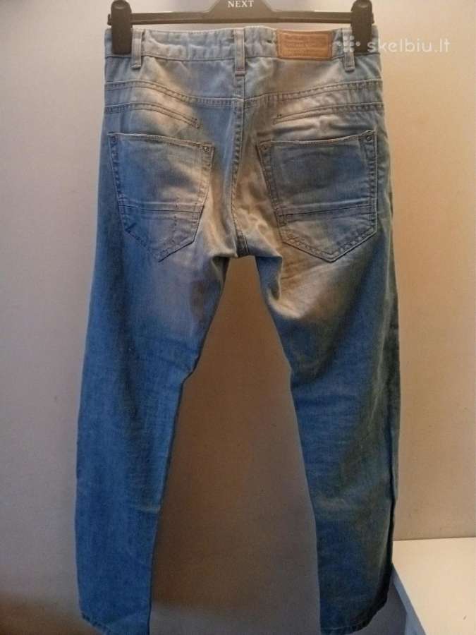Bershka „Denim Collection“ Slim vyriški džinsai - nuotraukos Nr. 6