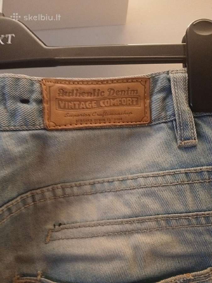 Bershka „Denim Collection“ Slim vyriški džinsai - nuotraukos Nr. 7