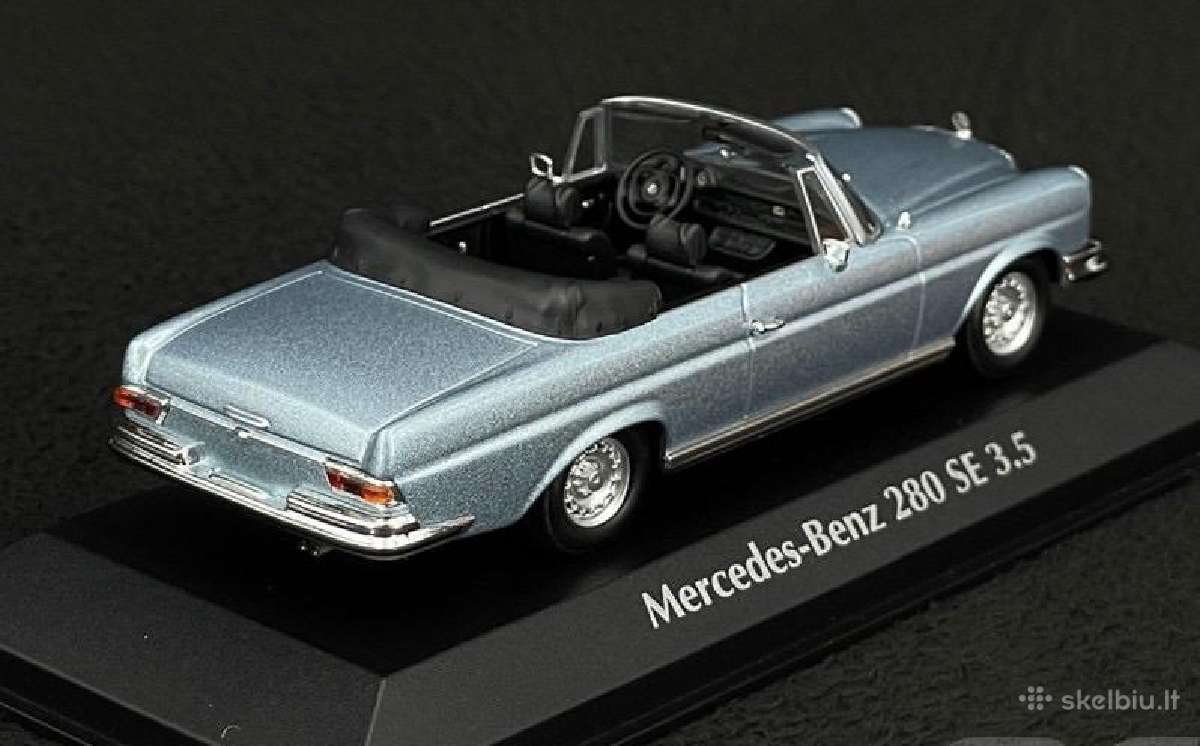 Mercedes Benz 280 Se 3.5 Cabriolet 1:43 - nuotraukos Nr. 4