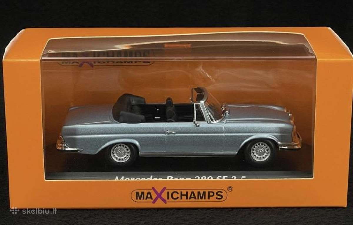 Mercedes Benz 280 Se 3.5 Cabriolet 1:43 - nuotraukos Nr. 5