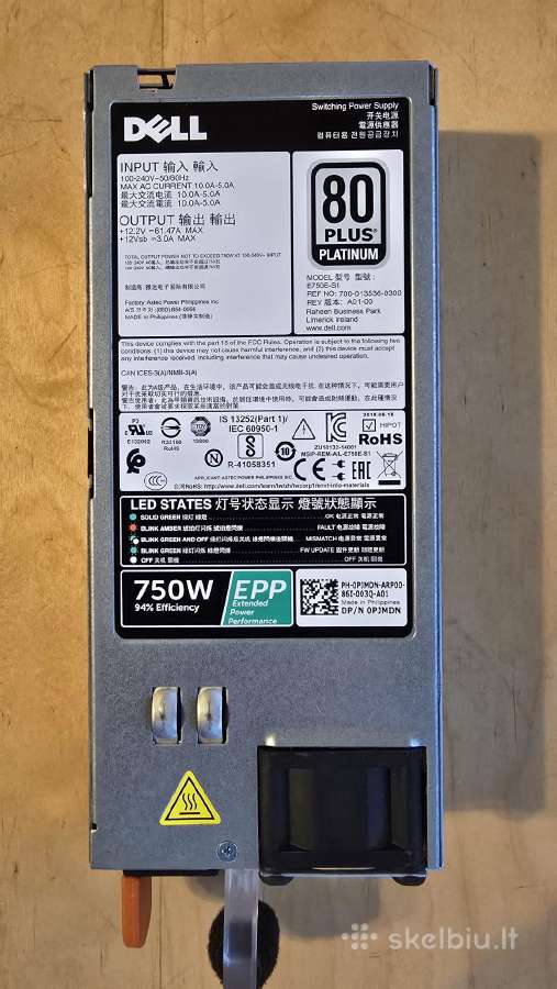 Dell R640 2x Intel Xeon Silver Gold ar Platinum - nuotraukos Nr. 3