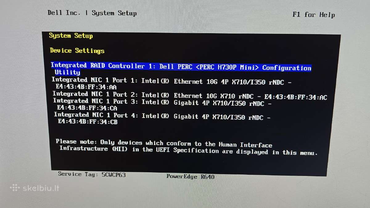 Dell R640 2x Intel Xeon Silver Gold ar Platinum - nuotraukos Nr. 17