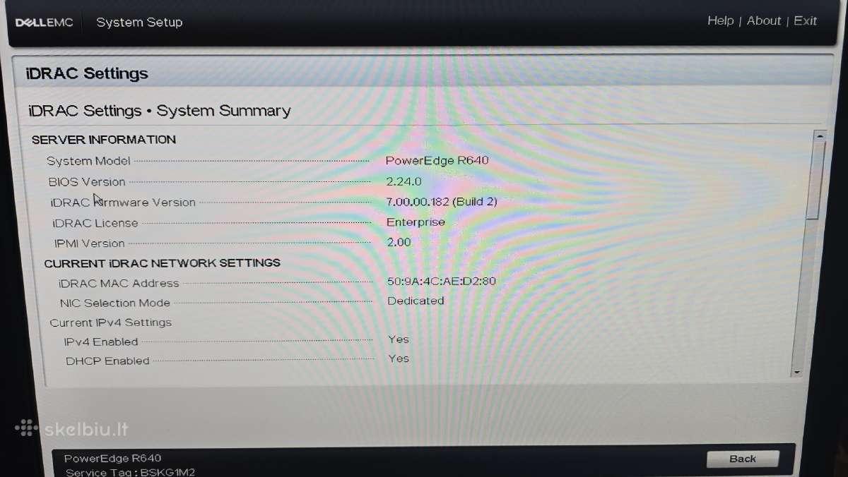 Dell R640 2x Intel Xeon Silver Gold ar Platinum - nuotraukos Nr. 25