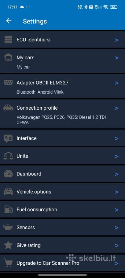 Vgate icar Pro 2s Bluetooth diagnostikos adapteris - nuotraukos Nr. 17