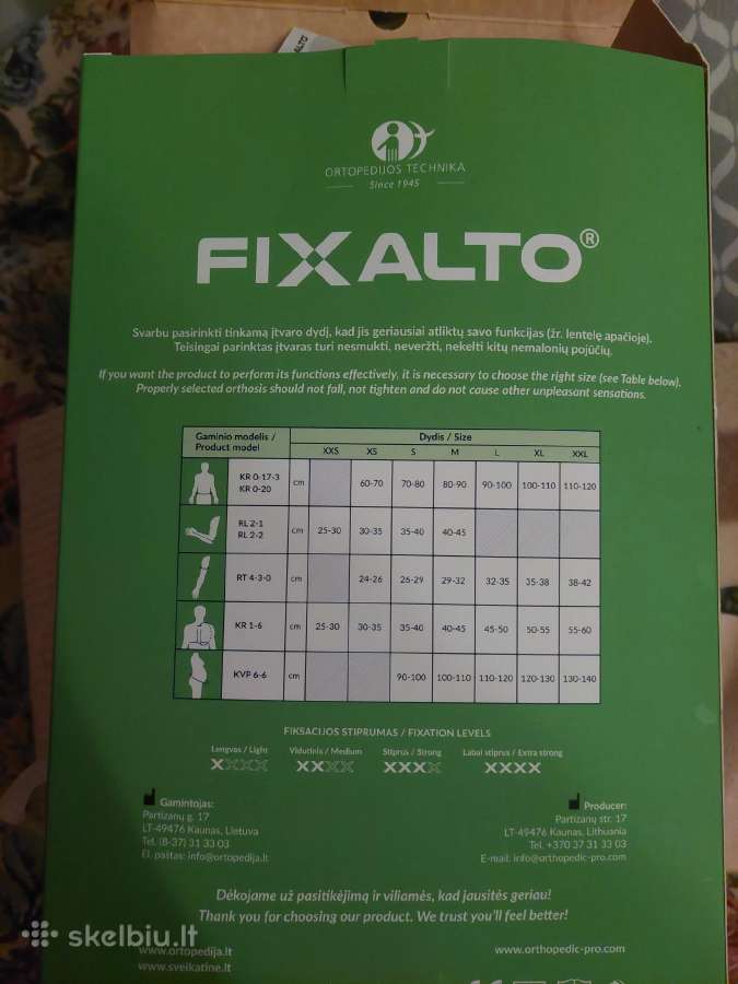 Fixalto nėsčiųjų diržas - nuotraukos Nr. 2