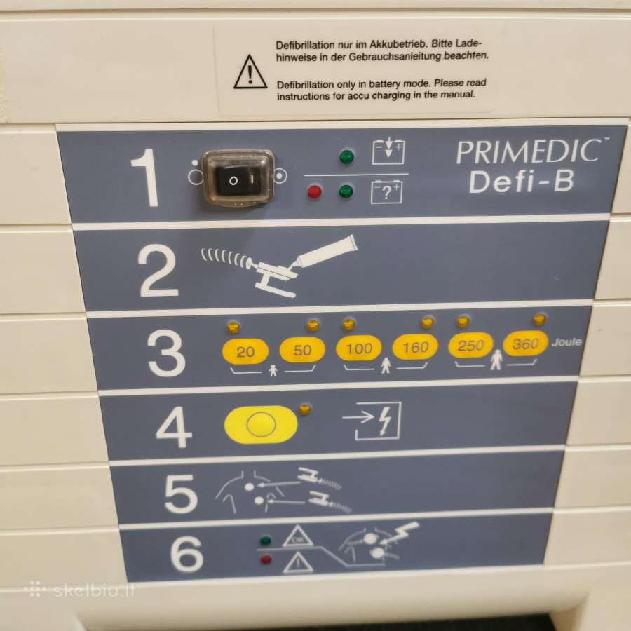 Defibriliatorius Primedic Defi-b - nuotraukos Nr. 5
