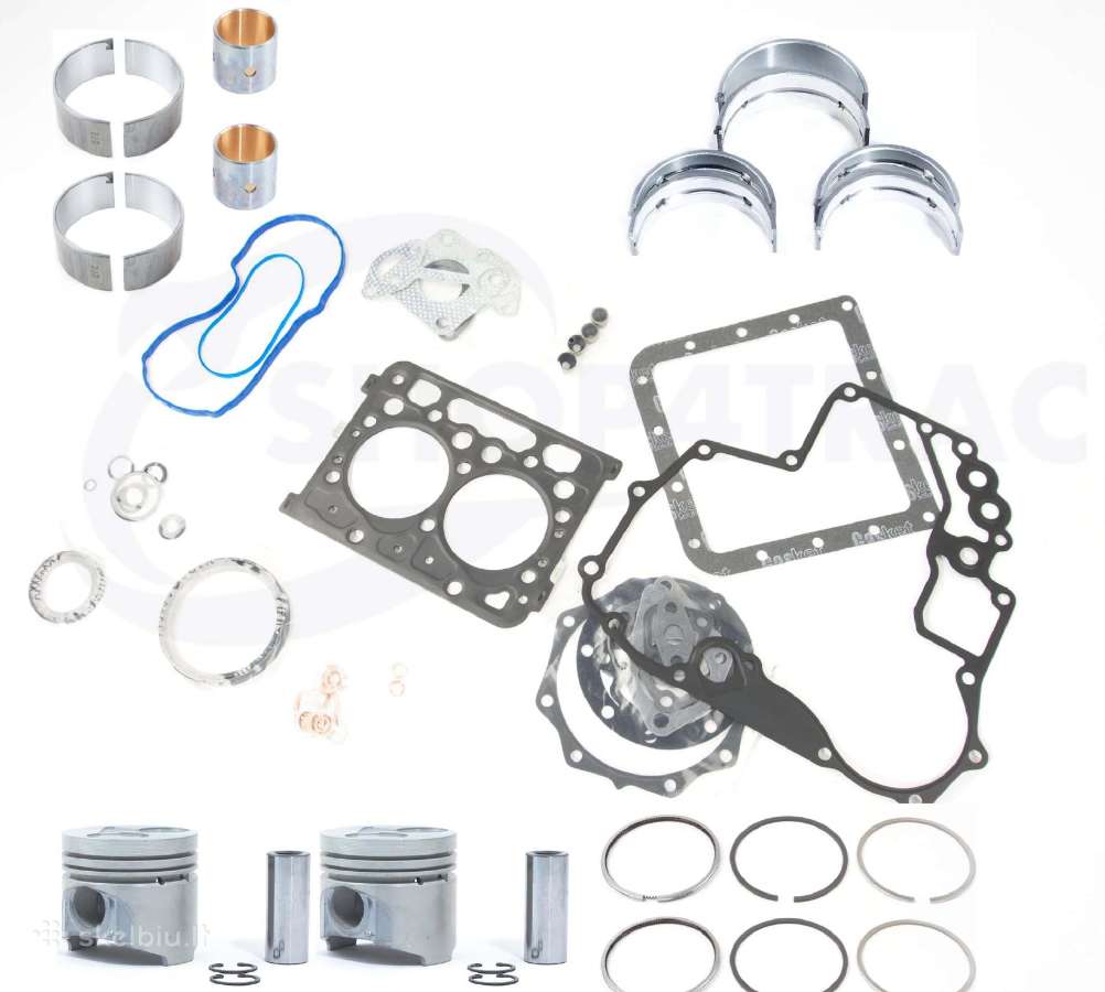 Variklio detalės Aixam, Kubota Z482 Z402