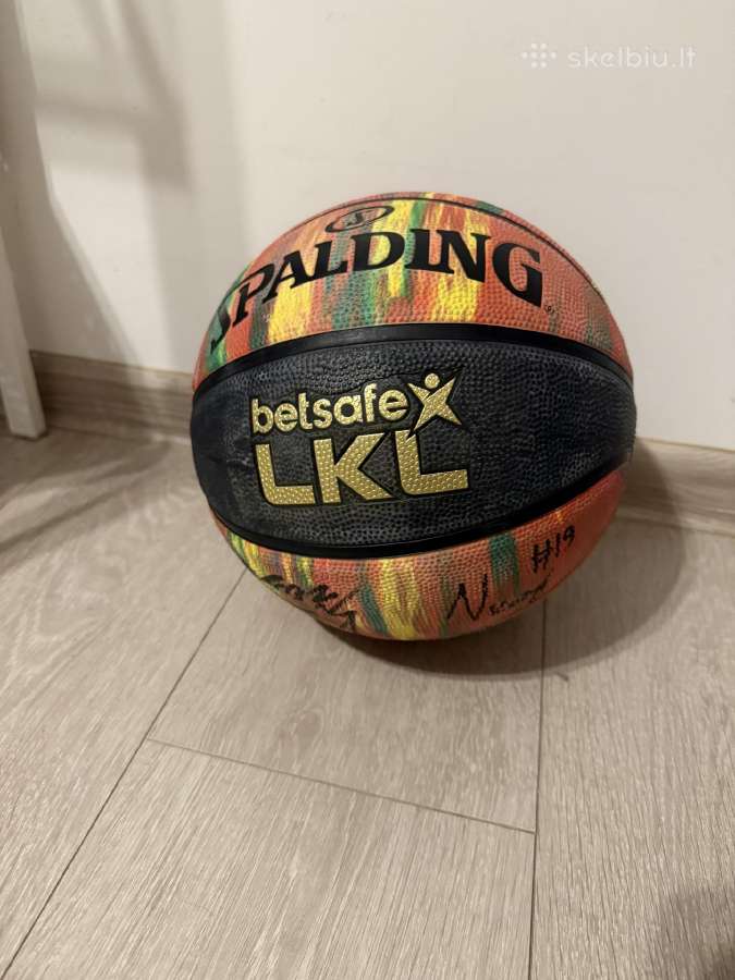 Spalding Lkl kamuolys su parašais