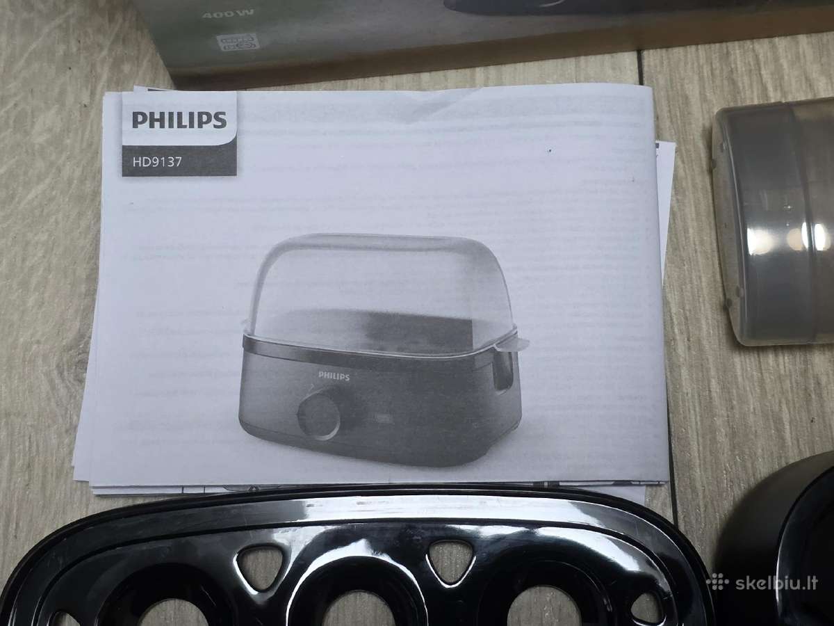 Philips Hd9137“ kiaušinių virimo aparas - nuotraukos Nr. 11