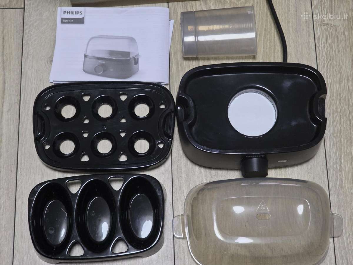 Philips Hd9137“ kiaušinių virimo aparas - nuotraukos Nr. 13
