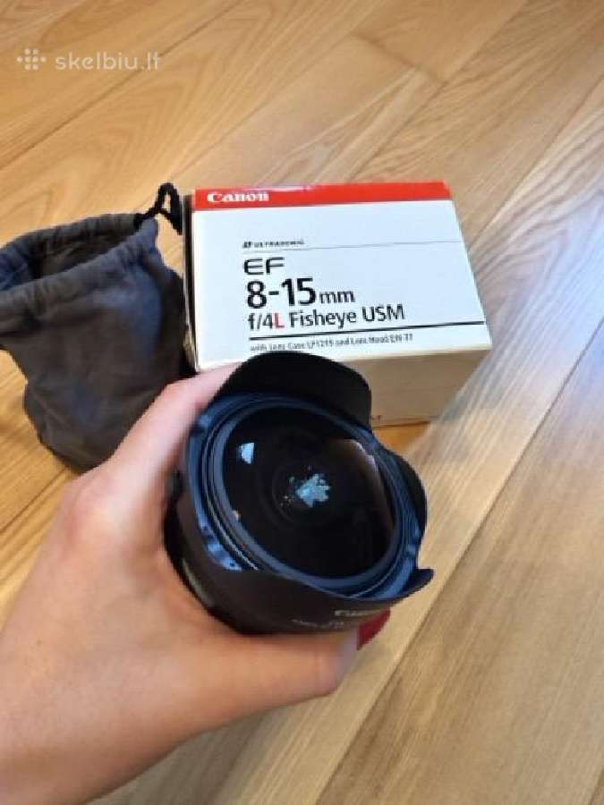 Canon Ef 8- 15mm Usm fisheye - nuotraukos Nr. 3
