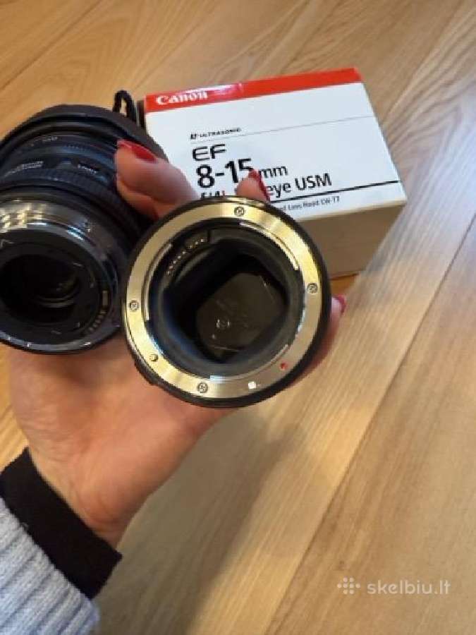 Canon Ef 8- 15mm Usm fisheye - nuotraukos Nr. 5