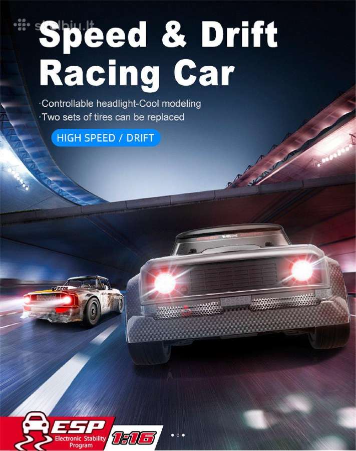 Naujos RC Sg 1601 Drift mašinėlės 2 baterijos - nuotraukos Nr. 10