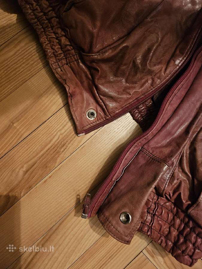 Odinė striukė atgal 60'tuosius - nuotraukos Nr. 5