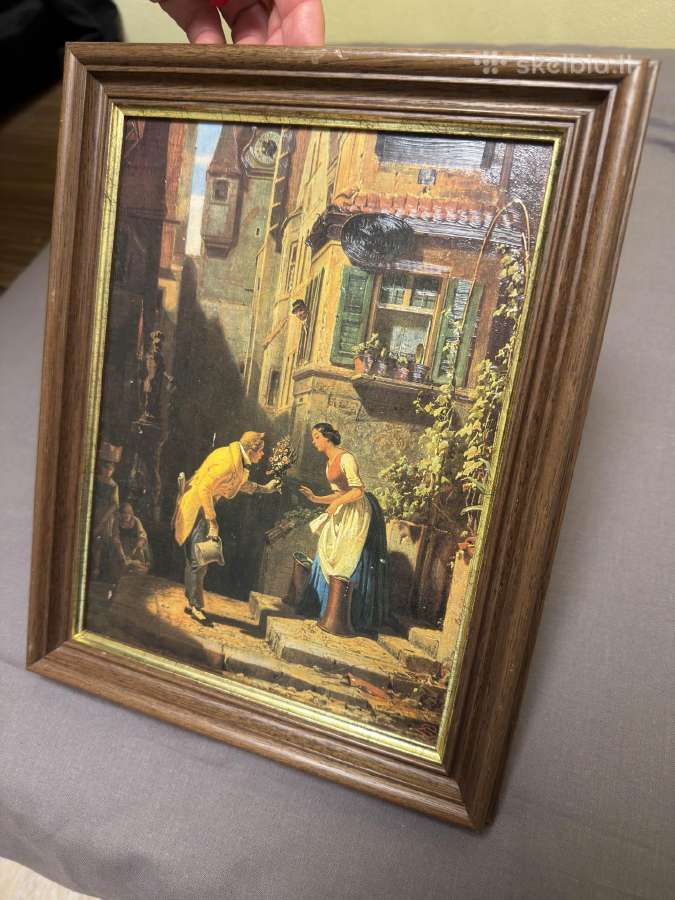 Paveikslas Carl Spitzweg Der Wwige Hochzeiter - nuotraukos Nr. 6