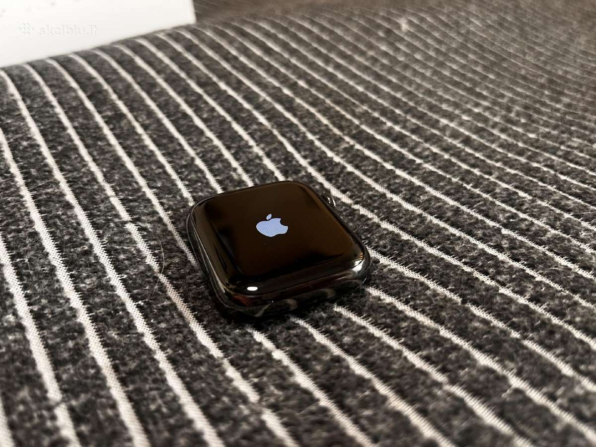 Apple Watch 8 45mm Stainless Steel Graphite esim - nuotraukos Nr. 7