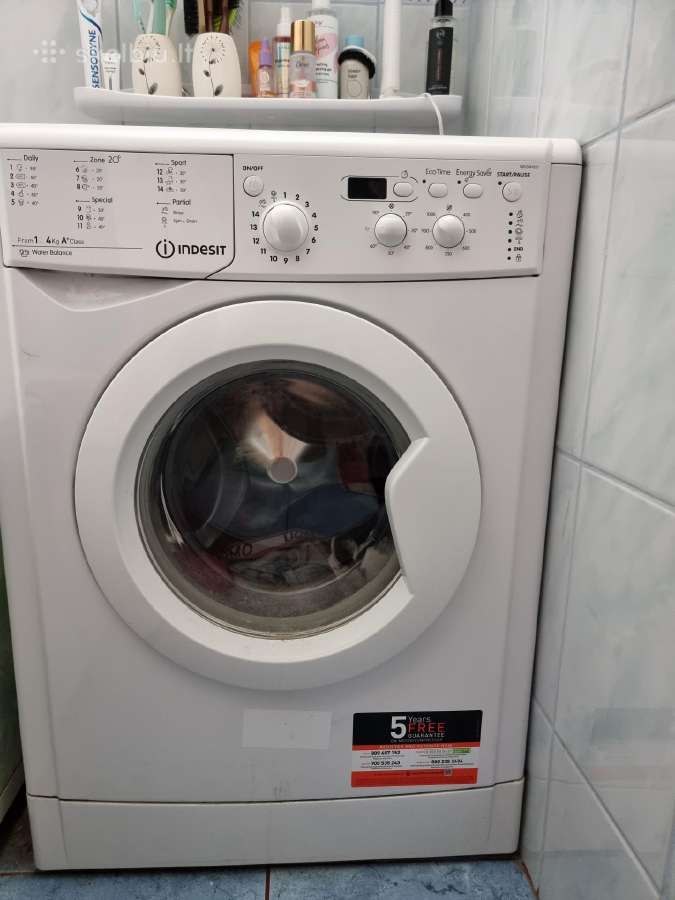 Parduodu Indesit ir Miele, skalbimo mašina