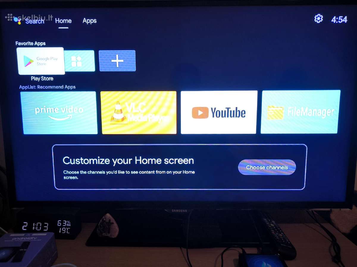 Naujas Android TV Box Q17 priedelis - nuotraukos Nr. 12