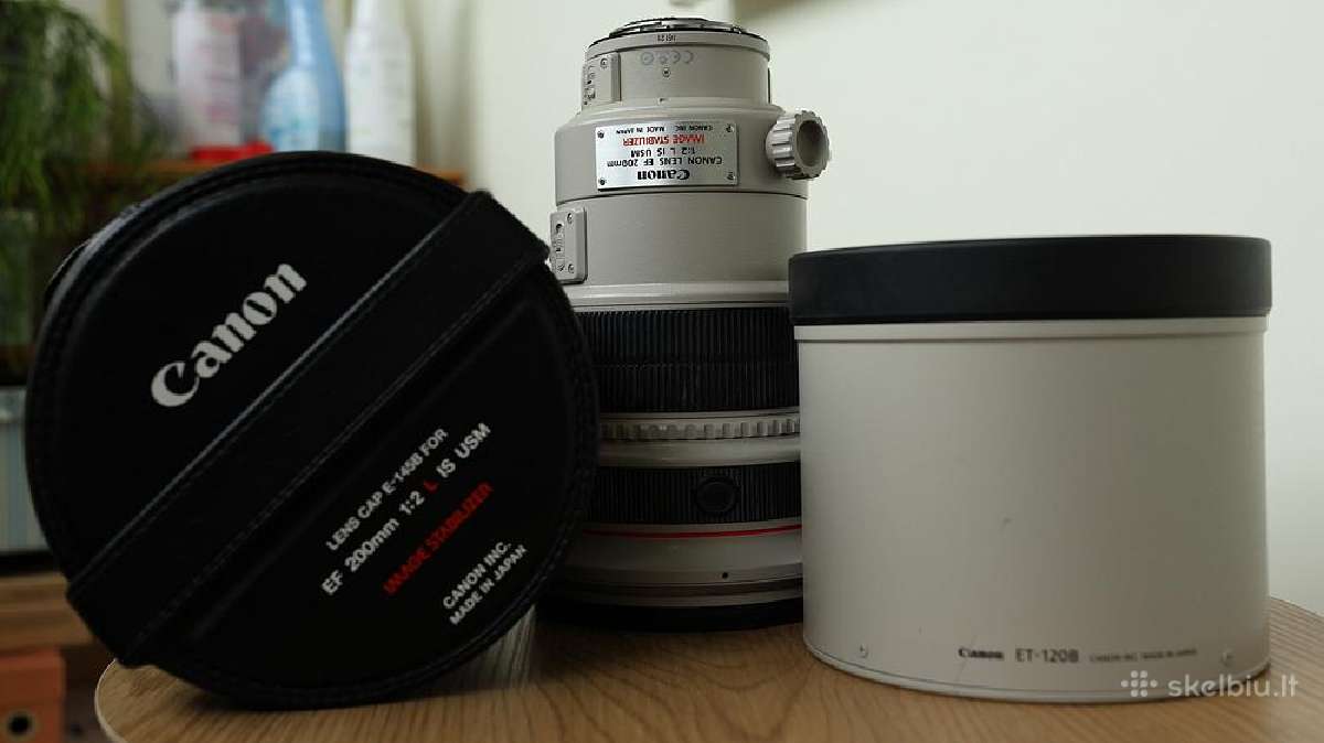Canon Ef 200mm f/2l Is Usm - nuotraukos Nr. 4