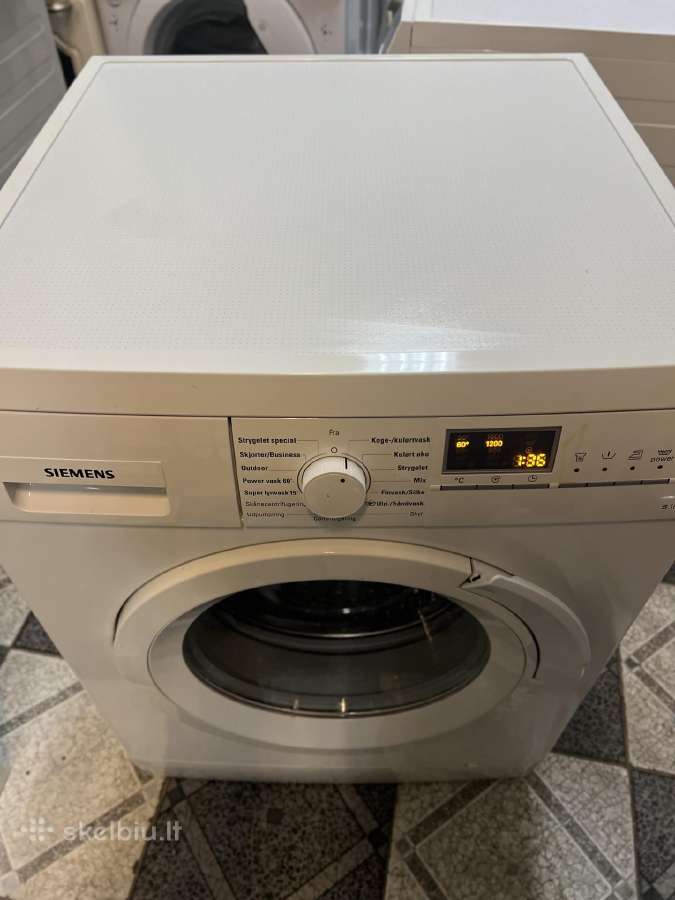 Siemens Wm16s460dn, 6kg, 1600aps/min - nuotraukos Nr. 3