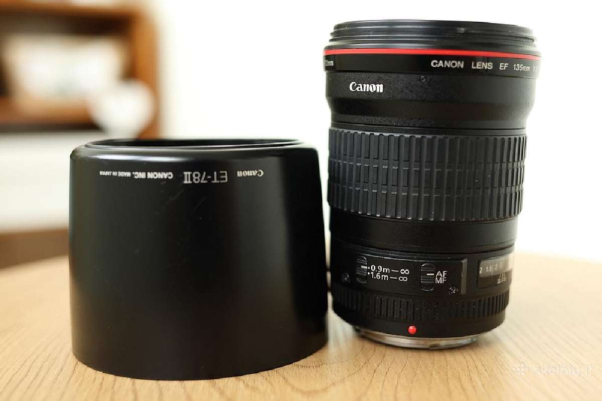 Canon Ef 135mm f/2l Usm