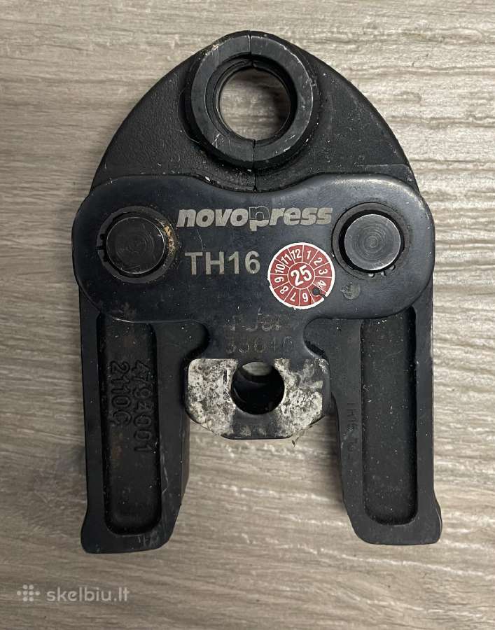 Preso žnyples Geberit , Novopres , Hilti, Rems - nuotraukos Nr. 16