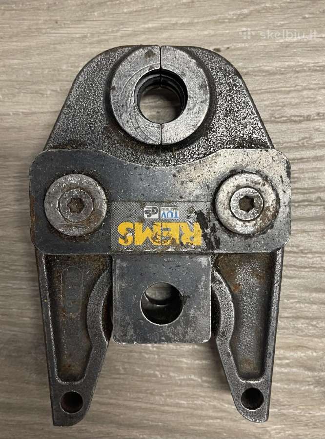 Preso žnyples Geberit , Novopres , Hilti, Rems - nuotraukos Nr. 19