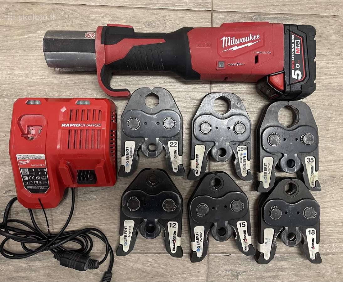 Geberit,tece, Milwauke,uponor,klauke,rems,novopres