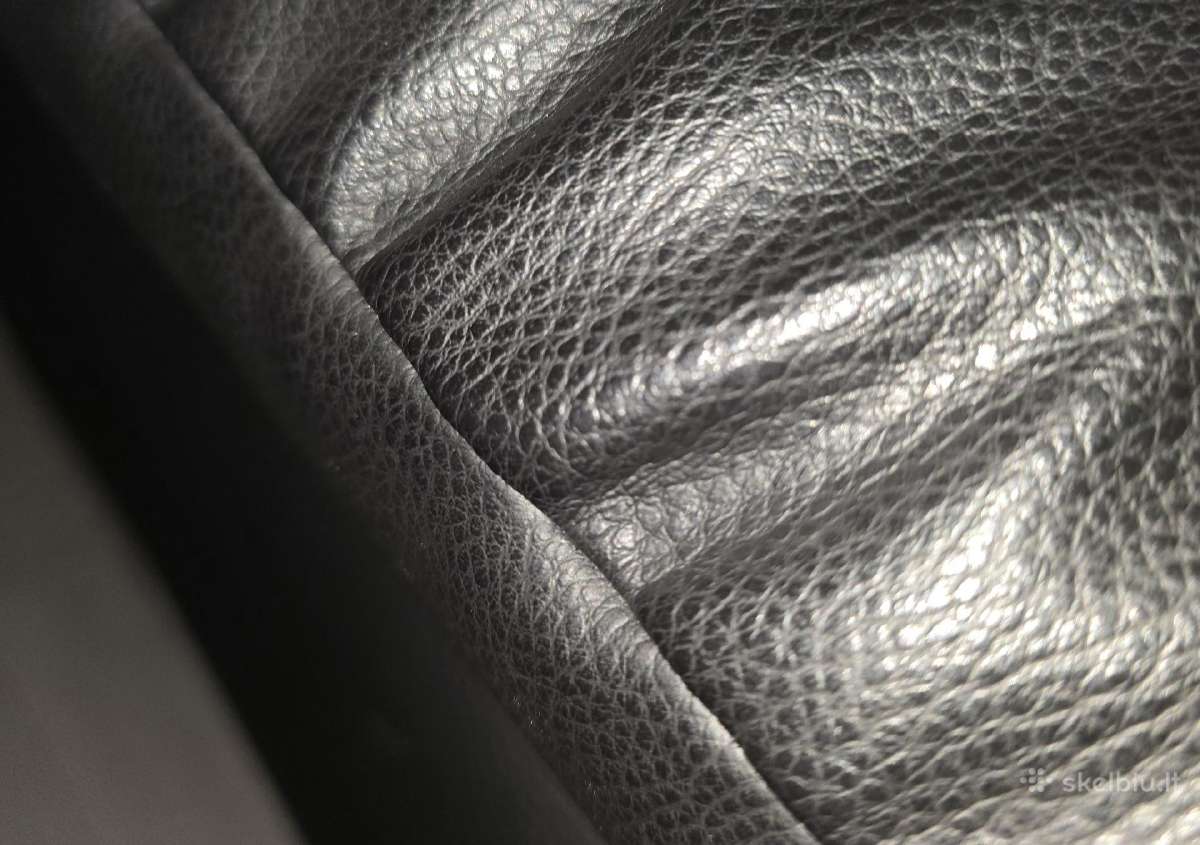 Juoda eko odos sofa - nuotraukos Nr. 8