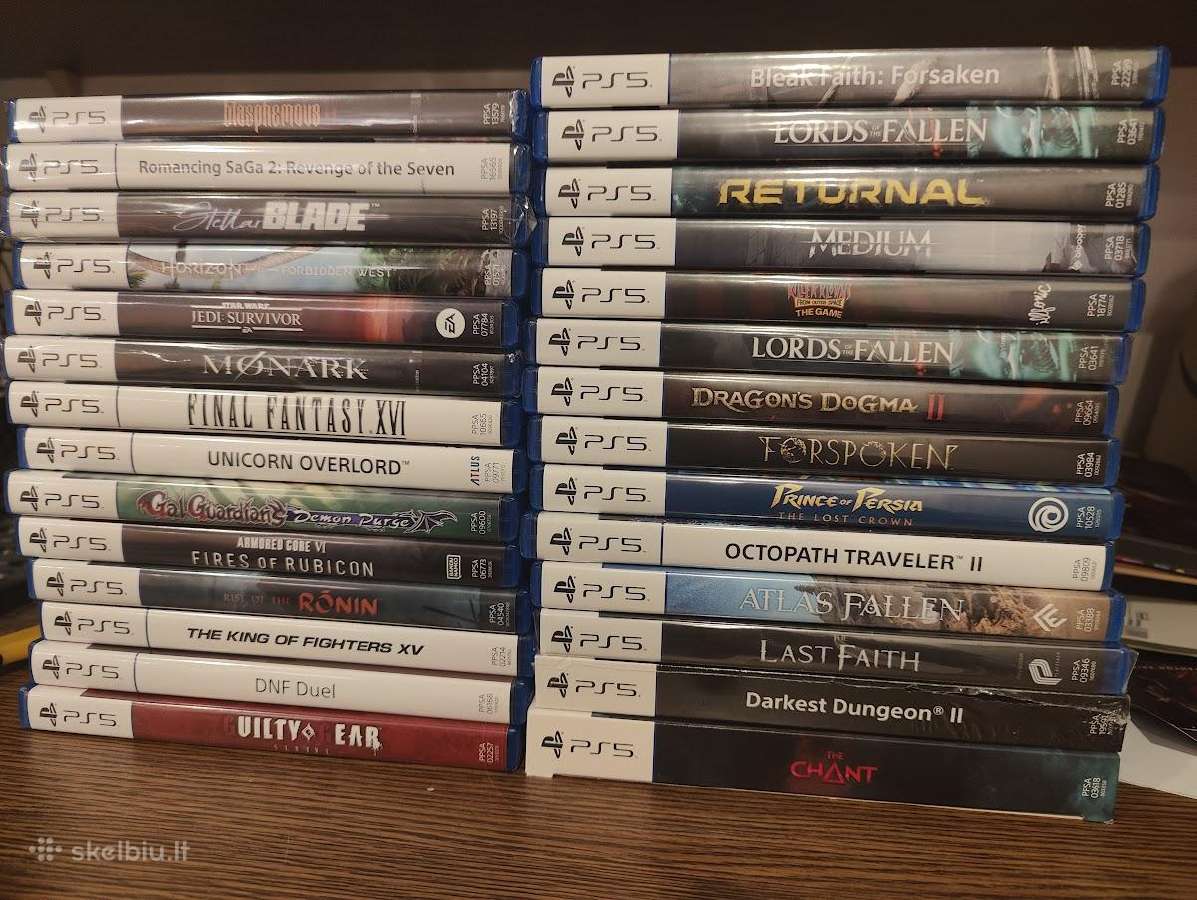 Ps5 žaidimai (atnaujinta 19/12)