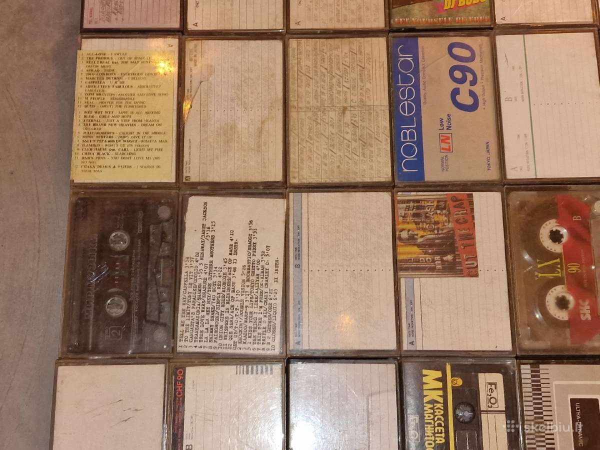 Muzikos kasetės Mc mixtape 85 vnt. - nuotraukos Nr. 8