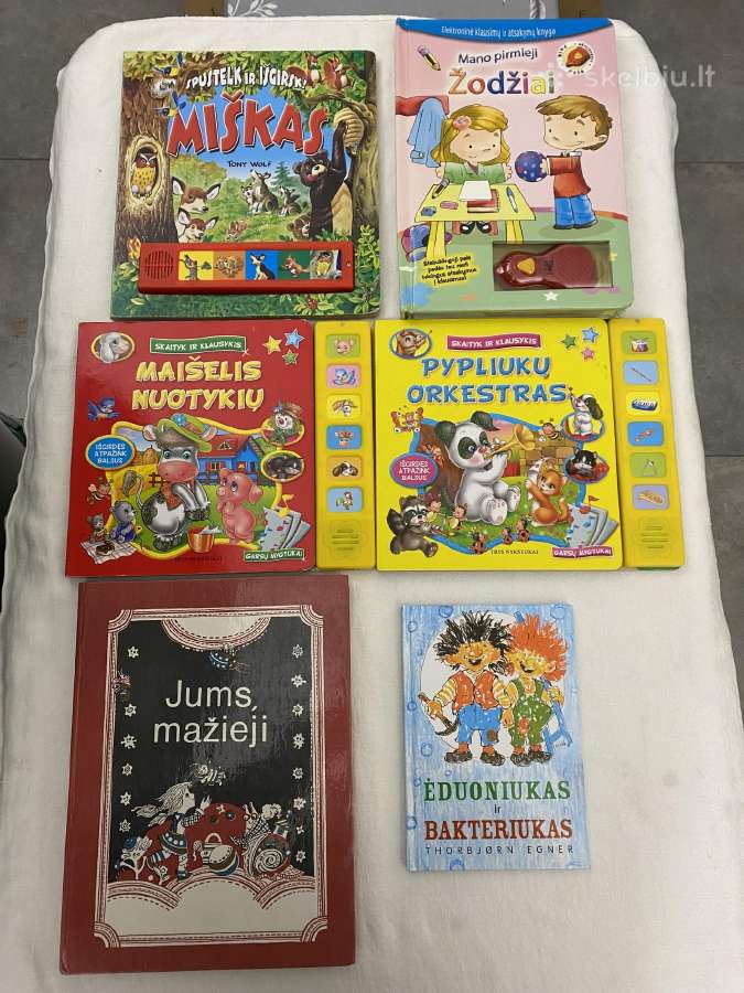 Parduodamos knygelės vaikams