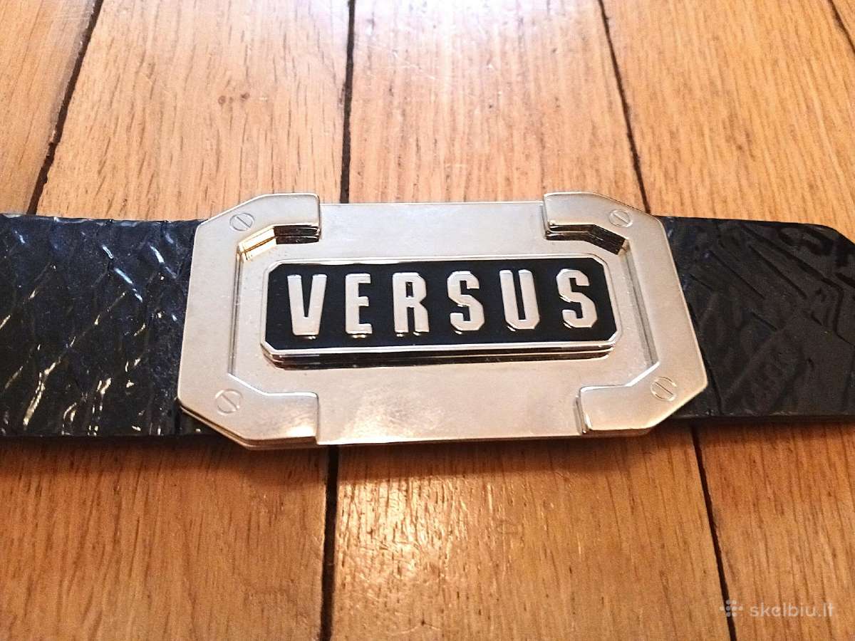 Versus (Versace) originalus odinis diržas 95 cm - nuotraukos Nr. 6