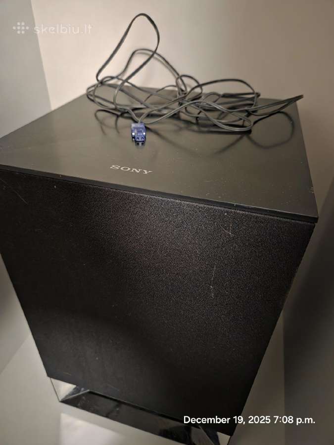 Sony Suboofer / boss - nuotraukos Nr. 2