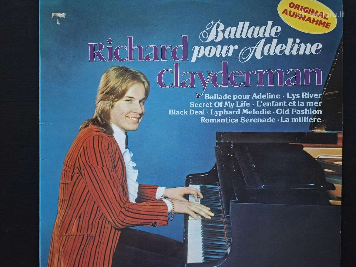 Richard Clayderman 1977 “Ballade Pour Adeline