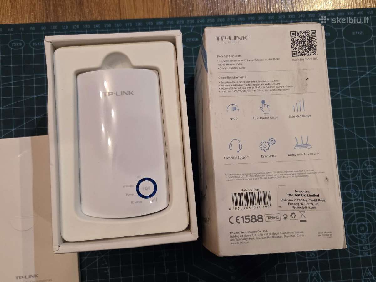 Tp-link Tl-wa850re 300mbps tinklo stiprintuvas - nuotraukos Nr. 8