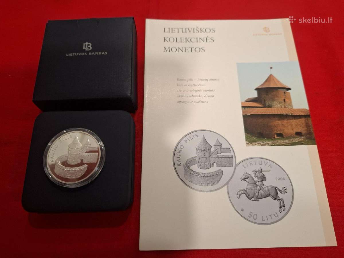 Parduodamos Lietuviškos sidabrinės monetos