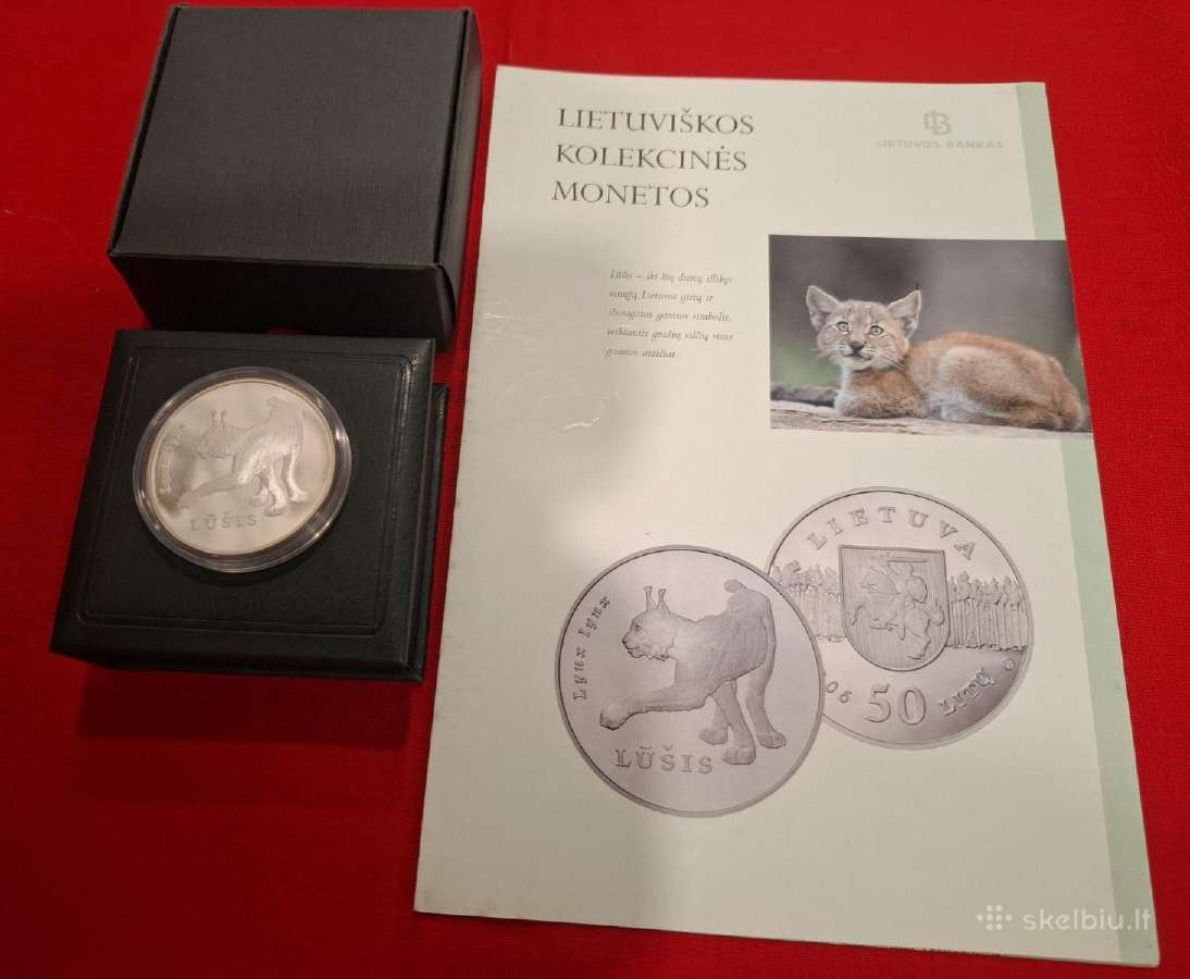 Parduodamos Lietuviškos sidabrinės monetos - nuotraukos Nr. 3